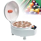 ZXNANA Billardreinigungsmaschine Politur, 16/22 Bälle Billard Waschmaschine, kugelsichere ballistische Billardkugel Reinigungsmaschine für Billard Ball