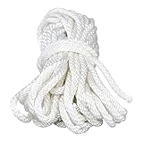 Zugschnurseil, Zugrückstoßstarterseil 10 M/32,8 Fuß Lang Nylon Zugrückstoßstarterseil 10 M/32,8 Fuß Lang Nylon-Rasenmäher-Zugschnur-Ersatzzugschnur-Kettensägen-Rasenmäher (4,0 mm)