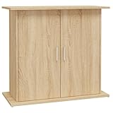 vidaXL Aquariumständer Sonoma-Eiche 81x36x73 cm Holzwerkstoff