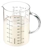 Tescoma Glas-Messbecher Delicia, 1 l, hitzebeständiges Borosilikatglas