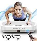 Vasson Vibrationsplatten-Trainingsgerät, Ganzkörper-Power, vibrierende Shake-Plattform, Workout für Lymphdrainage, Vibrate Waver, Ganzkörper-Schüttelbrett für Heim-Fitness, Gewichtsverlust, Frauen