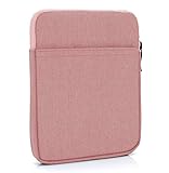 MyGadget Nylon Sleeve Hülle für Tablet bis 6 Zoll [ 17 x 12,5 cm ] - Schutzhülle Tasche für z.B. Kindle Paperwhite [bis 2021] | Kobo Clara HD - Rosa