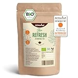 Ayurveda Tee Refresh Bio 100g | fein abgestimmte ayurvedische Zutaten | wohltuender Kräutertee | vom Achterhof