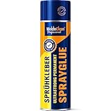 Sprühkleber für Dachhimmel, Filz, Leder & Schaumstoff - 500ml Klebespray mit starker Haftung & schneller Trocknung, Hitzebeständig für Fahrzeug & Innenausbau