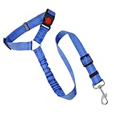 Verstellbarer Auto-Sicherheitsgurt für Hunde, Sicherheitsgurt für Hunde für Auto – Geschirr für Zugseil für Hunde, Spazierleine für Hunde mit Schnallen-Design für Hunde von ta