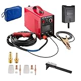 Arebos Plasmaschneider Cut40 | Plasmaschneidgerät bis 12 mm Schnitttiefe | IGBT Schweißgerät Plasma Cutter | Trennschneider | Kompakt | 230 V | 20-40 A | kein Starkstromanschluss nötig | inkl.Zubehör