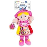LAMAZE My Friend Emily, Clip on Pram and Pushchair Newborn Baby Toy, Sensory Toy for Babies Boys and Girls from 0 to 6 Months