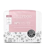 LILLYDOO hautfreundliche Baby Windeln - Größe 1 (2-5 kg), 24 Stück, Sicherer Auslaufschutz, Weich, Ohne Parfüme & Lotionen für empfindliche Haut, Dermatologisch getestet