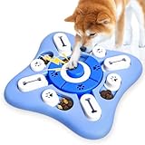 Blanlody Hundespielzeug Intelligenz， Intelligenzspielzeug für Hunde mit Quietschend Interaktives Hundespielzeug mit Beschäftigung， Futterspielzeug Hund für Kleine, Mittlere, Große Hunde und Katzen