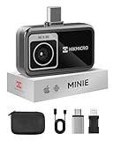 HIKMICRO Minie Wärmebildkamera - iOS/Android, 192×192 SuperIR Bildverbesserung, 25Hz, für Smartphone/Tablet, USB-C/Lightning(unterstützt iPhone 15/16)