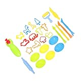 IMIKEYA 2 Sätze Teiliges Knetwerkzeug Für Knetformen DIY Für Kreatives Gestalten Und Lernen Für Jungen Fördert Die Fantasie Und Motorik 26 Stücke * 2