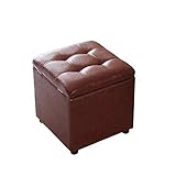 FGDSA Multifunktions-Fußschemel Ersatz Stuhl Hocker Sitz Und Pu Ledersitzkissen Fußschemel Ankleiderhocker Und Wohnzimmerkissen