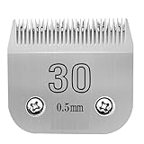 4F 5F 7FC 9# 10# 30# 40# 50# Pet Dog Clipper Blade Fit For Die Meisten, Kompatibel For Andis, Kompatibel For Oster, A5, Kompatibel For Wahl, KM Clippers Animals Clippers(Size 30-0.5mm)