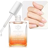 Modelones Nagelhärter Extra Stark 8in1, Nagelpflegeprodukte, Nagelhärter fur Brüchige Nägel, Rillenfüller, Nail Repair, Nagelwachstumformeln, Nagelverstärker, Nail Hardener,Nagelöl,Base Coat 15ML Klar