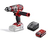 Einhell Professional Akku-Bohrschrauber TP-CD 18/80 Li BL (Brushless, 80 Nm, 13 mm Bohrfutter, 2 Gang, 19 Drehmomentstufen, Bohrstufe, inkl. 3,0 Ah PLUS Akku & Ladegerät)