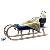 HolzFee Hörnerschitten S 120 Alaska Granatblau