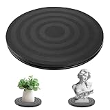 Drehbar Plattform,360 Grad Drehplattform,Drehscheibe Drehbarer Universal,Drehplatte mit Stahlkugellagern 20cm Drehplatte Mehrzweck für Laptops Monitor TV Lautsprecher Handwerk Pflanzen Küche