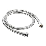 1 m/1,5 m/2 m G1/2 Zoll flexibler Brauseschlauch aus Edelstahl, langer Badezimmer-Brausewasserschlauch, Verlängerungsrohr for Sanitärrohre, Ziehrohr(1.0M)