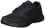 Skechers Herren Flex Advantage 4.0 Sneaker, Black Leather Mesh Pu Black Trim, 41 EU