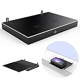 AWOL VISION IC-A150 Motorisierte Schiebeablage für ultrakurzdistanz beamer 4k, 80'-150' Bild erweiterbar, automatisch einziehbare Teleskopablage, intelligente Synchronisation mit der Projektorleistung