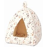 Trixie 36354 Kuschelhöhle Lingo, 32 × 42 × 32 cm, weiß/beige