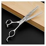 HSYHKDSY Schere zum Haarschneiden, 5,8-Zoll-Friseurschere, Friseurschere, Effilierschere, Zahnschere, Ponyschere, Haarschneideset