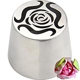 Lpitoy Russische Spritztüllen, Russisches Spritztüllen-Set, Blumen-zuckerguss-spritztüllen, Edelstahl-spritztüllen, Kuchendekorationstüllen Für Selbstgemachte Cupcakes, Desserts