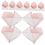 NOLITOY 10 Stück Blumenverpackung Geschenkbox Blumenumschläge Fälschung Für Klein Blumen- Elegant Form Blumenkästen Blumenumschlag Wickelkästen Blumenverpackungshalter Papier Rosa