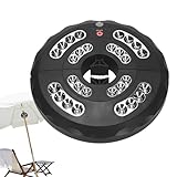 Mihauuke Outdoor Sonnenschirmlampe - Akkulampen Für Draußen,3 Einstellbare Modi Wasserdichte Wiederaufladbare Lampe Für Garten Pool Camping Grillabende Dekoration