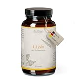 Waldkraft L-Lysin Kapseln | 500 mg hochdosiert | 99,4 % Reinheit aus Maisfermentation | Vegan & gut bioverfügbar und ohne Zusatzstoffe I 120 Kapseln im Braunglas