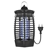 EMOS Insektenvernichter mit 3,3 W UV-A LED-Rohre, 1,2 m Lange Zuleitung (230V), UV-Mückenlampe zum Aufstellen oder Aufhängen, elektrische Fliegenfalle, geeignet für Innenräume und Terassen