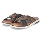 Rieker Herren Pantolette in braun - Gr. 44