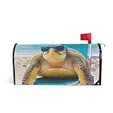 Summer Viburtle Dekorative Briefkastenabdeckungen für den Sommer, niedlicher Weihnachtsbriefkasten-Abdeckung, Standardgröße, Caja de Correos