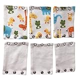 Baby-Body | 6 Stück wiederverwendbare Overall-Verlängerung | Thermo-Verlängerung für Kinder, Unisex, Zuhause, Kindergarten, Reisen