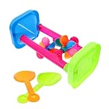 Toddmomy 1Satz Sandspielzeug für Teiliges Strandspielzeug mit Sandmühle Eimer und Formen Kreatives Wasserspielzeug für Unvergessliche Sommertage Am Strand