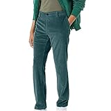 Cordhose Herren Stretch Warme Chino Hosen mit Taschen Klassischer Passform Hose Winter Casual Chino Comfort Straight Business Pants Klassisch Geschnittene Hose