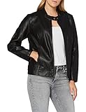 ONLY Carmakoma Damen CARROBBER Faux Leather Jacket NOOS Lederjacke, Schwarz, 44