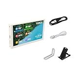 Foollusiie 5-Smart Secondary Screen Computer LCD Monitor Display USB Dynamic Display Sub-Screen White