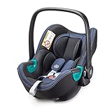 Volkswagen 11A019900 Babyschale i-Size ISOFIX R129 Norm Sonnenverdeck 90°-Drehfunktion, schwarz/blau [erfordert Basisstation 11A019907]