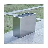 dP3sQ8mXjN Pflanzkasten für draußen Blumenkasten Straßentopf Verkaufsabteilung Rechteckiger Blumentrog Leiter Mobiles quadratisches Blumenbeet for den Außenbereich