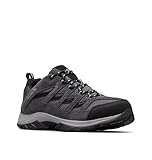Columbia Crestwood Wanderschuhe für Herren, Schwarz (Shark x Columbia Grey), 49 EU