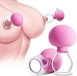 Nippelsauger für Frauen, Sex Spielzeug für die Paare, BDSM Brustwarzen Stimulator Sex Toyset, Nippel Korrektor Manuelle Absaugung Nippelsauger für Frauen und Herren