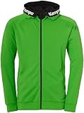 Kempa Core 26 Hood Jacket Herren Jungen Kapuzen-Jacke Trainings-Jacke Sweatshirt Hoody Pullover mit Kapuze Handball Volleyball Indoor Gym Fitness