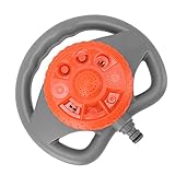 Qqmora Rasensprenger, tragbarer 8-Muster-Sprinkler, Leichter, großflächiger Wassersprinkler, zeitsparend, multifunktional für Garten und Hof