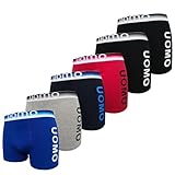 6er Pack Jungen Boxershorts Unterhose aus Baumwolle Größen 134-140 (134,_140, 6er Pack Farbmix 1)