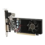 Tonysa Gaming Grafikkarte PCI Express2.0, 1 GB 64 Bit DDR3 Grafikkarte, mit HD Multimedia Schnittstelle und DVI, VGA Schnittstelle