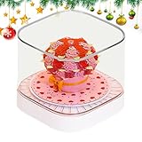 Shitafe 3D Kalender 2026, 3D Memo Block Rose 2026 Kalender, Papier Skulptur Notizblock Kunst & Handwerk für Schlafzimmer Arbeitszimmer Studienzimmer Büro, Neujahr Geburtstag