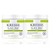 Kressesalbe Plus, Kressesalbe Altersflecken Entfernen creme, Kresse Salbe Gesichtscreme Gegen Altersflecken, Feuchtigkeitsspendender, Kressewirkstoff, Pigmentflecken Gesicht Entferner, 100g (2)