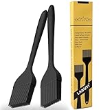 2 Stück 21cm Backpinsel,Silikonpinsel,Backpinsel Silikon,Silikonpinsel Küche,Pinsel Küche,Silikon Pinsel,Grillpinsel,Pinsel Backen,Spülmaschinengeeignet,für Backen,Kochen,Grillen