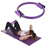 Ring Pilates Ring Pilates Ring Yoga Ring Pilates Reifen Pilates Reifen für Fitness zu Hause Geeignet, Doppelgriff für Circle Pilates - Yoga Gym Fitness Training, für Frauen